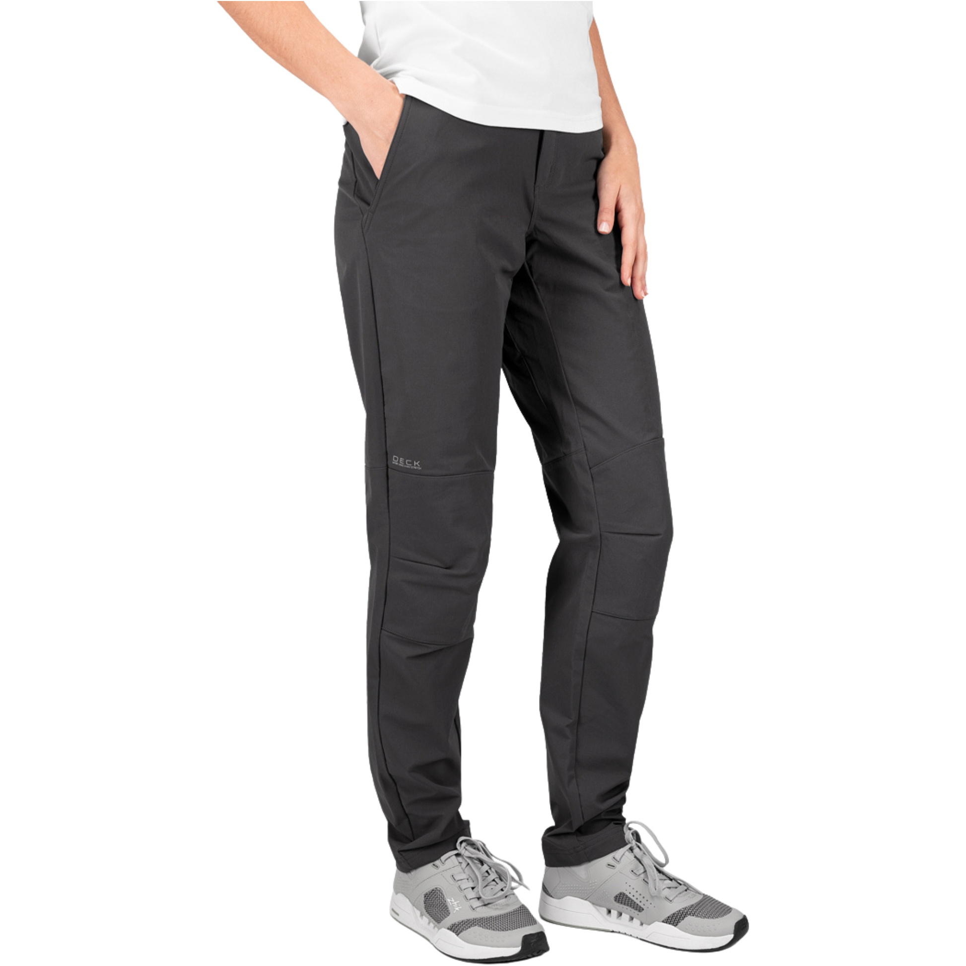 Zhik Dame Stretch Fast Dry Deck PNT-0275-W-DGY - Dark Grey